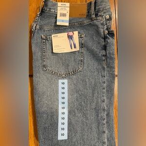 NWT Aeropostale High Rise Baggy Jean, 90’s Baggy, medium wash, size 10